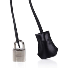 Load image into Gallery viewer, Birkin 35 Bag Black Box Palladium Guilloche Hardware
