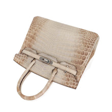 Load image into Gallery viewer, Birkin 30 Bag Gris Cendre Himalaya Crocodile Palladium Hardware