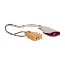 Load image into Gallery viewer, Birkin HSS 25 Bag Beton w/ Pink Rose Pourpre Brushed Gold Hardware Togo