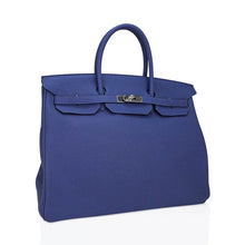 Load image into Gallery viewer, Limited Edition Birkin 40 Bag Blue de Prusse Togo Leather with Palladium Hardware