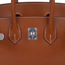 Load image into Gallery viewer, Limited Edition Birkin 25 Fauve Barenia Leather Bag Palladium Hardware
