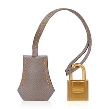 Load image into Gallery viewer, Birkin HSS 25 Bag Jaune Ambre / Gris Asphalte Gold Hardware