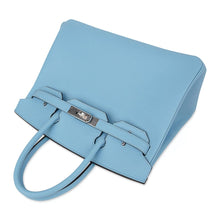 Load image into Gallery viewer, Birkin 30 Bag Blue Celeste Epsom Palladium Hardware New