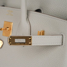 Load image into Gallery viewer, Birkin 25 Bag Gris Perle Togo Gold Hardware