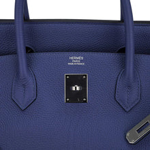 Load image into Gallery viewer, Limited Edition Birkin 40 Bag Blue de Prusse Togo Leather with Palladium Hardware