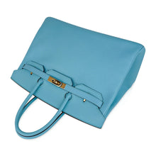 Load image into Gallery viewer, Birkin 35 Bag Blue Atoll Gold Hardware Epsom Leather