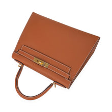 Load image into Gallery viewer, Kelly 28 Sellier Bag Gold Epsom Leather with Gold Hardware