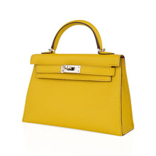 Load image into Gallery viewer, Verso Mini Kelly 20 Bag Sellier Jaune de Naples &amp; Gold Chevre Leather with Palladium Hardware