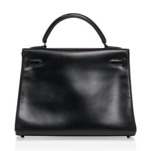 Load image into Gallery viewer, Kelly 32 So Black Bag Box Leather Limited Edition