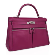 Load image into Gallery viewer, Limited Edition Kelly 32 Lakis Bag Tosca Swift Leather with Palladium Hardware