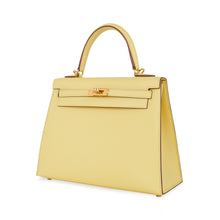 Load image into Gallery viewer, Kelly 25 Bag Jaune Poussin Epsom Gold Hardware