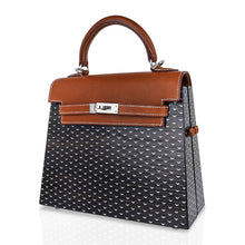 Load image into Gallery viewer, Limited Edition Kellywood 22 Bag Oak Bog, Barenia Leather, &amp; Aluminum Inlay with Palladium Hardware