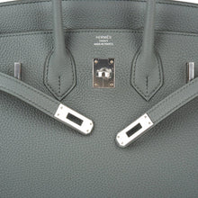 Load image into Gallery viewer, Birkin 25 Bag Vert Amande Togo Palladium Hardware