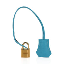 Load image into Gallery viewer, Birkin 30 Bag Blue du Nord Gold Hardware Epsom Leather