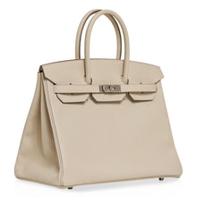 Load image into Gallery viewer, Birkin 35 Bag Craie Epsom Palladium Hardware