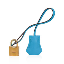 Load image into Gallery viewer, Birkin 30 Bleu Aztec Bag Chevre Leather with Gold Hardware