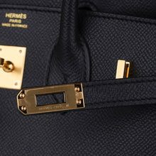 Load image into Gallery viewer, Birkin Sellier 25 Black Gold Hardware Epsom Leather New w/Box