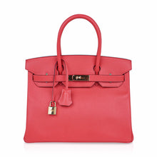 Load image into Gallery viewer, Birkin 30 Bag Rose Jaipur Epsom Leather with Gold Hardware