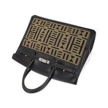 Load image into Gallery viewer, Limited Edition Vintage Horizons Birkin 40 Black Box Leather with Gold Embroidered Toile