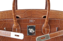 Load image into Gallery viewer, Birkin 30 Bag Fauve Barenia Matte Alligator Very Rare