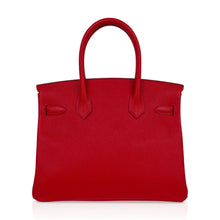 Load image into Gallery viewer, Birkin 30 Bag Rouge Casaque Epsom Leather with Palladium Hardware