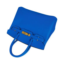 Load image into Gallery viewer, Birkin 30 Bag Bleu Frida Epsom Gold Hardware New w/ Box