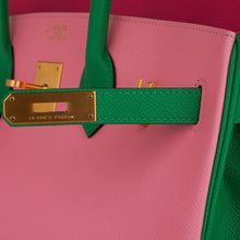 Load image into Gallery viewer, Birkin 35 HSS Bag Rose Confetti/Rose Tyrien/Bamboo Brushed Gold Hardware