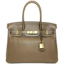 Load image into Gallery viewer, Birkin bag made of extremely Togo Birkin 30 Etoupe