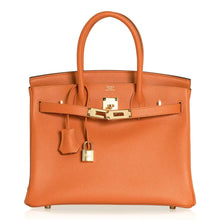 Load image into Gallery viewer, Birkin 30 Bag Abricot Gold Hardware Epsom Leather New w/ Box
