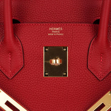 Load image into Gallery viewer, Birkin 30 Bag Lipstick Rouge Vif Togo Leather with Gold Hardware