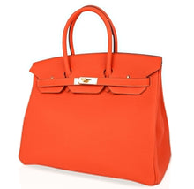 Load image into Gallery viewer, Birkin 35 Bag Feu Orange Togo Gold Hardware