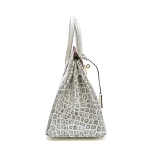 Load image into Gallery viewer, Birkin Bag Crocodile-Grain Cowhide Leather Gold Hardware