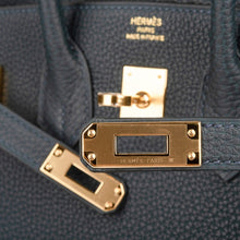 Load image into Gallery viewer, Birkin 25 Bag Vert Rousseau Togo Gold Hardware