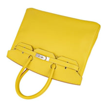 Load image into Gallery viewer, Birkin 35 Lime Candy Limited Edition Bag Epsom Palladium