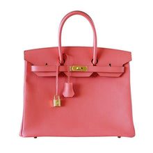 Load image into Gallery viewer, Birkin 35 Bag Flamingo Pink Gold Hardware Rare