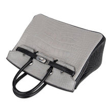 Load image into Gallery viewer, Birkin 25 HSS Bag Gris Perle / Black Matte Alligator Palladium Hardware
