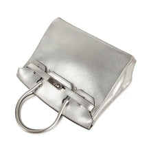 Load image into Gallery viewer, Limited Edition Birkin 30 Bag Silver Metallic Chevre Leather with Palladium Hardware