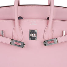 Load image into Gallery viewer, Birkin 25 Bag Rose Sakura Palladium Hardware Rare