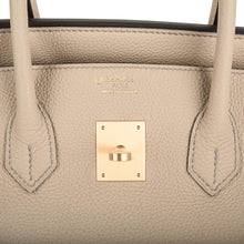 Load image into Gallery viewer, Birkin 35 HSS Bi-Color Bag Trench / Rose Jaipur Brushed Gold Hardware