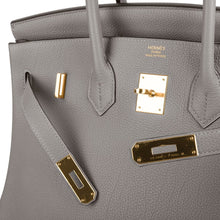 Load image into Gallery viewer, Birkin 35 Bag Gris Asphalte Togo Gold Hardware