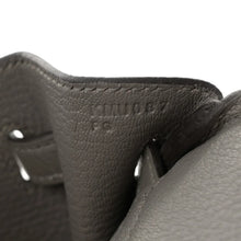 Load image into Gallery viewer, Birkin 25 Gris Meyer crafted from incredibly soft Togo calfskin leather