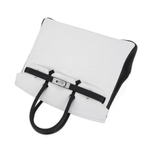 Load image into Gallery viewer, Birkin HSS 25 Bag White w/ Black Brushed Palladium Hardware