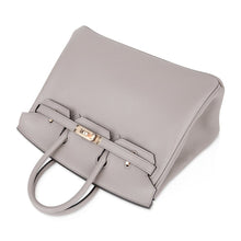 Load image into Gallery viewer, Birkin 25 Bag Gris Asphalte Novillo Leather Gold Hardware