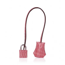 Load image into Gallery viewer, Birkin 35 Rose Indien Porosus Crocodile Bag – Rare Retired Color