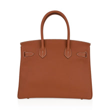 Load image into Gallery viewer, Birkin 30 Bag Gold Togo Leather Gold Hardware