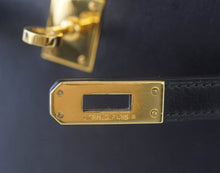 Load image into Gallery viewer, Kelly 20 Mini Sellier Vintage Bag Box Leather Gold Hardware