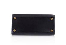 Load image into Gallery viewer, Kelly 20 Mini Sellier Vintage Bag Box Leather Gold Hardware