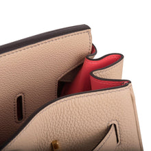 Load image into Gallery viewer, Birkin 35 HSS Bi-Color Bag Trench / Rose Jaipur Brushed Gold Hardware