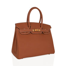 Load image into Gallery viewer, Birkin 30 Bag Gold Togo Leather Gold Hardware