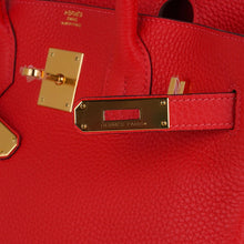 Load image into Gallery viewer, Birkin 30 Capucine Bag Togo Leather Gold Hardware